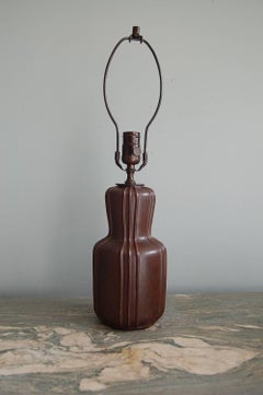 Arne Bang, Double Gord Shaped Table Lamp, circa 1930