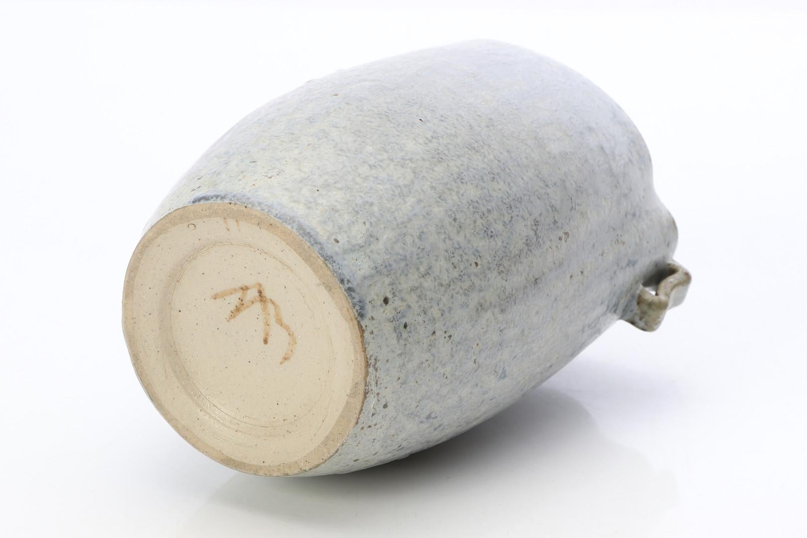 Mid-Century Modern Arne Bang Glazed Stoneware Vase, Denmark, 1930's For Sale