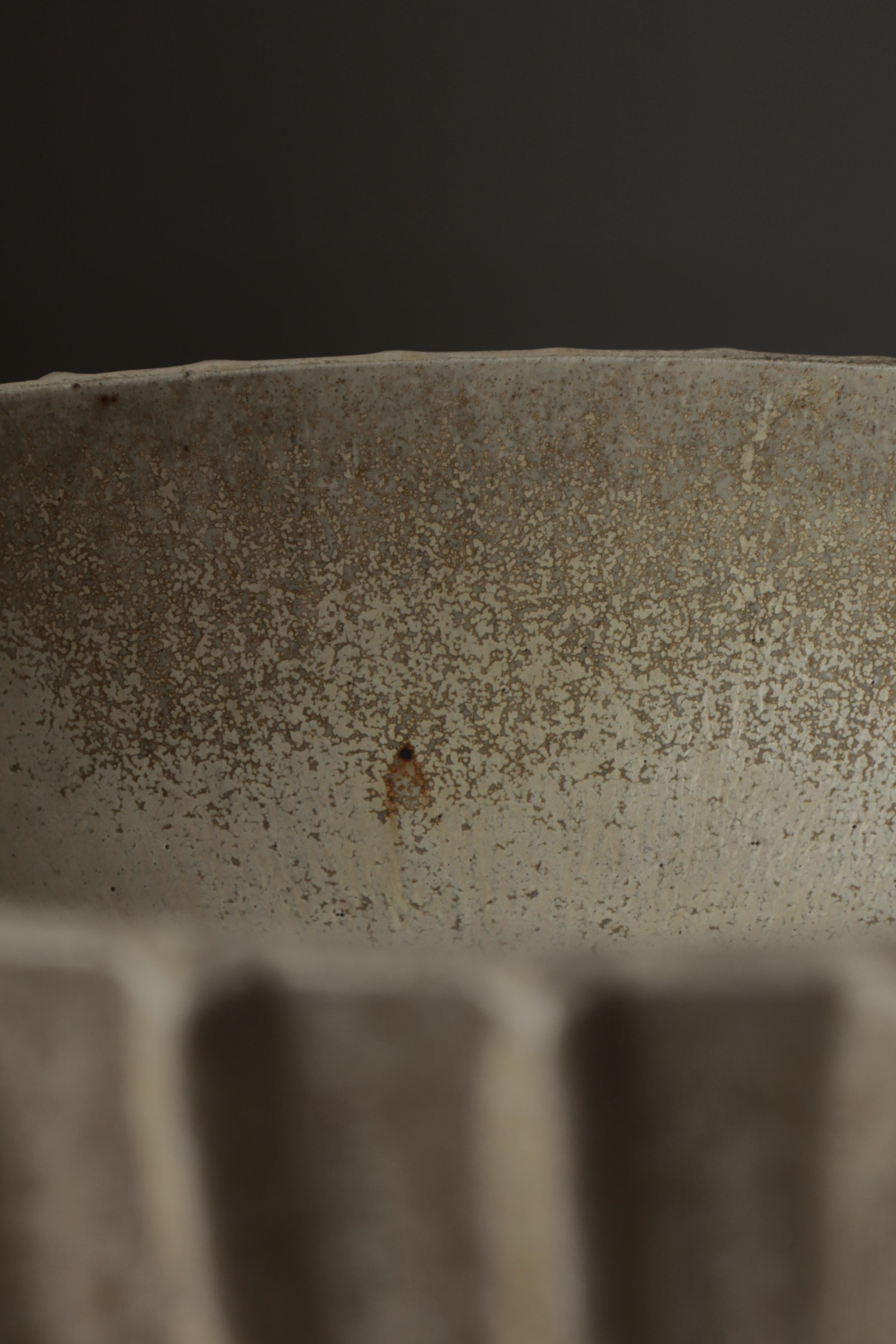 Arne Bang XLarge Unique Glazed Stoneware Bowl no. 114 Own Studio, 1930s, Denmark in vendita 2