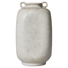 Vaso in gres Art Deco di Arne Bang Light Modello n. 121, anni '30