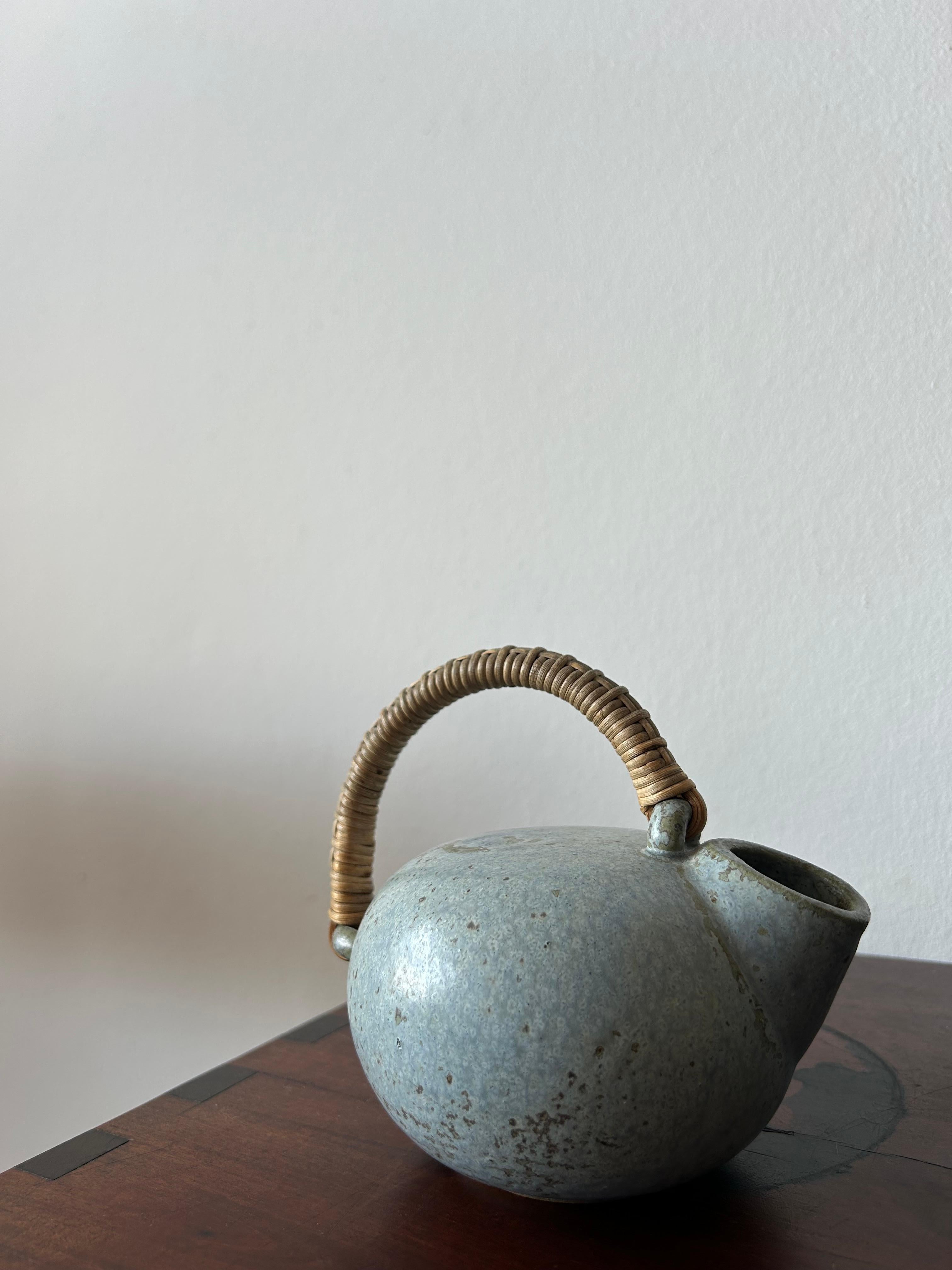 Scandinavian Modern Arne Bang Pitcher from the Holmegaard workshop