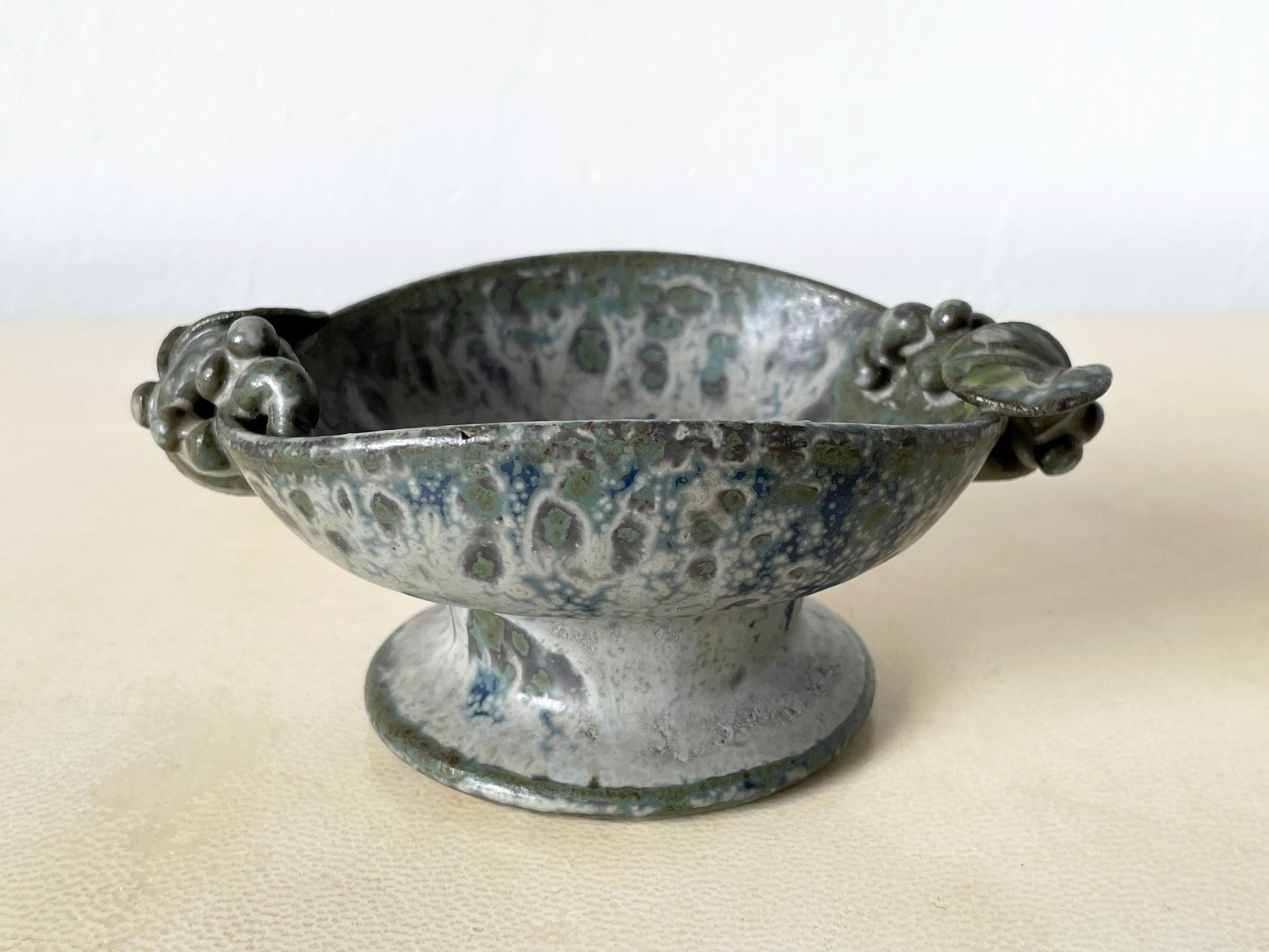 20th Century Arne Bang Decorative Candle Holder Bowl, 1950s For Sale