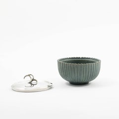 Arne Bang Stoneware Jar with Lid