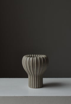 Arne Bang Unique Art Deco Stoneware Vase no. 139, Own Studio, Denmark, 1930s