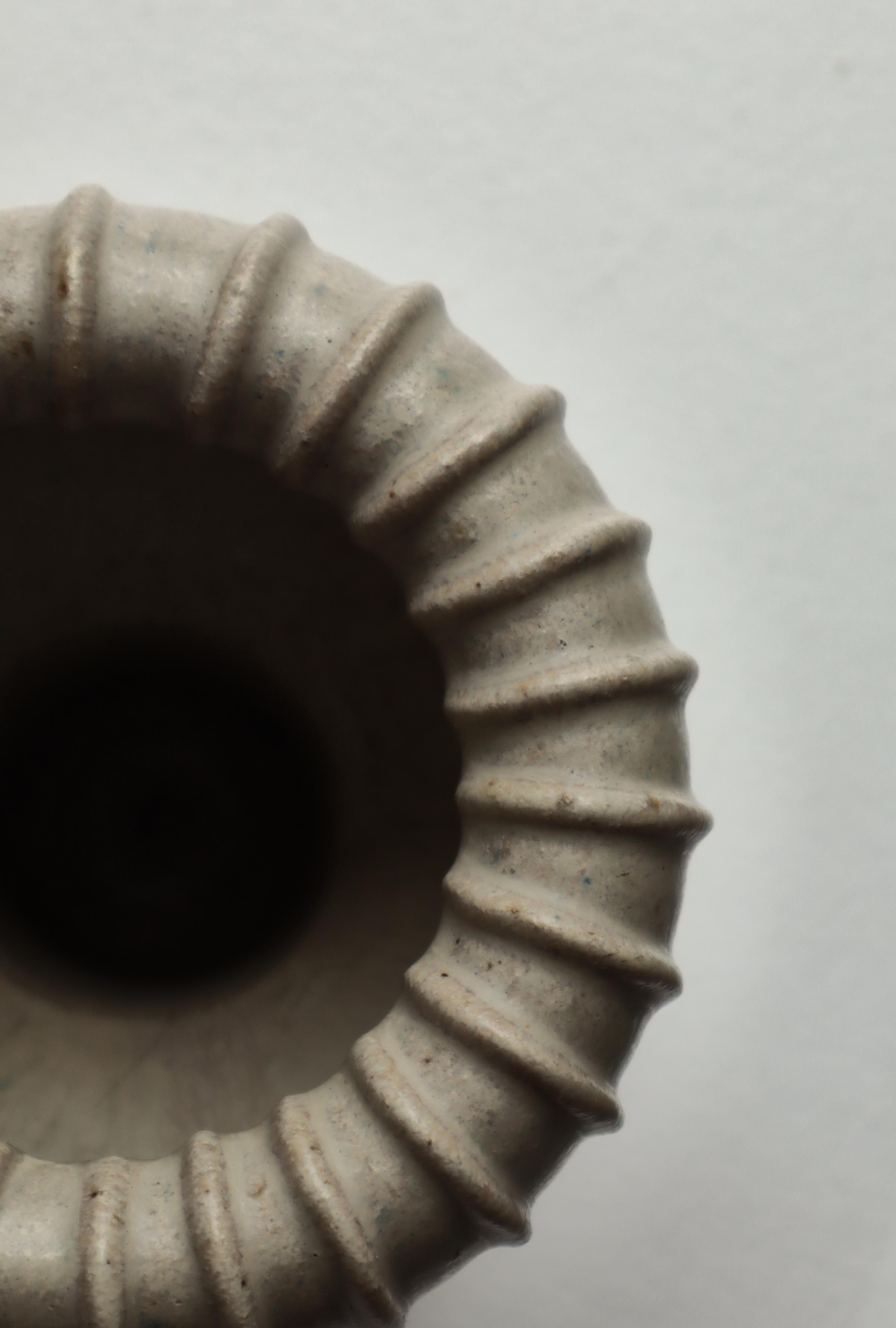 Mid-20th Century Arne Bang Unique Art Deco Stoneware Vase no. 139, Own Studio, Denmark, 1930s For Sale