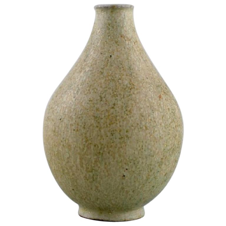 Arne Bang, Vase in Glazed Ceramics, 1940s-1950s