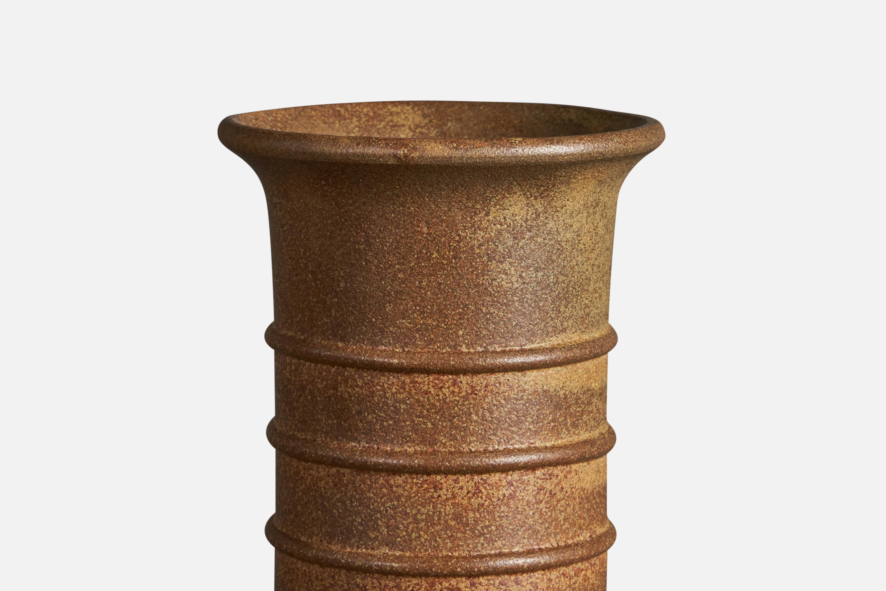 Mid-20th Century Arne Bang, Vase, Stoneware, Denmark, 1930s For Sale