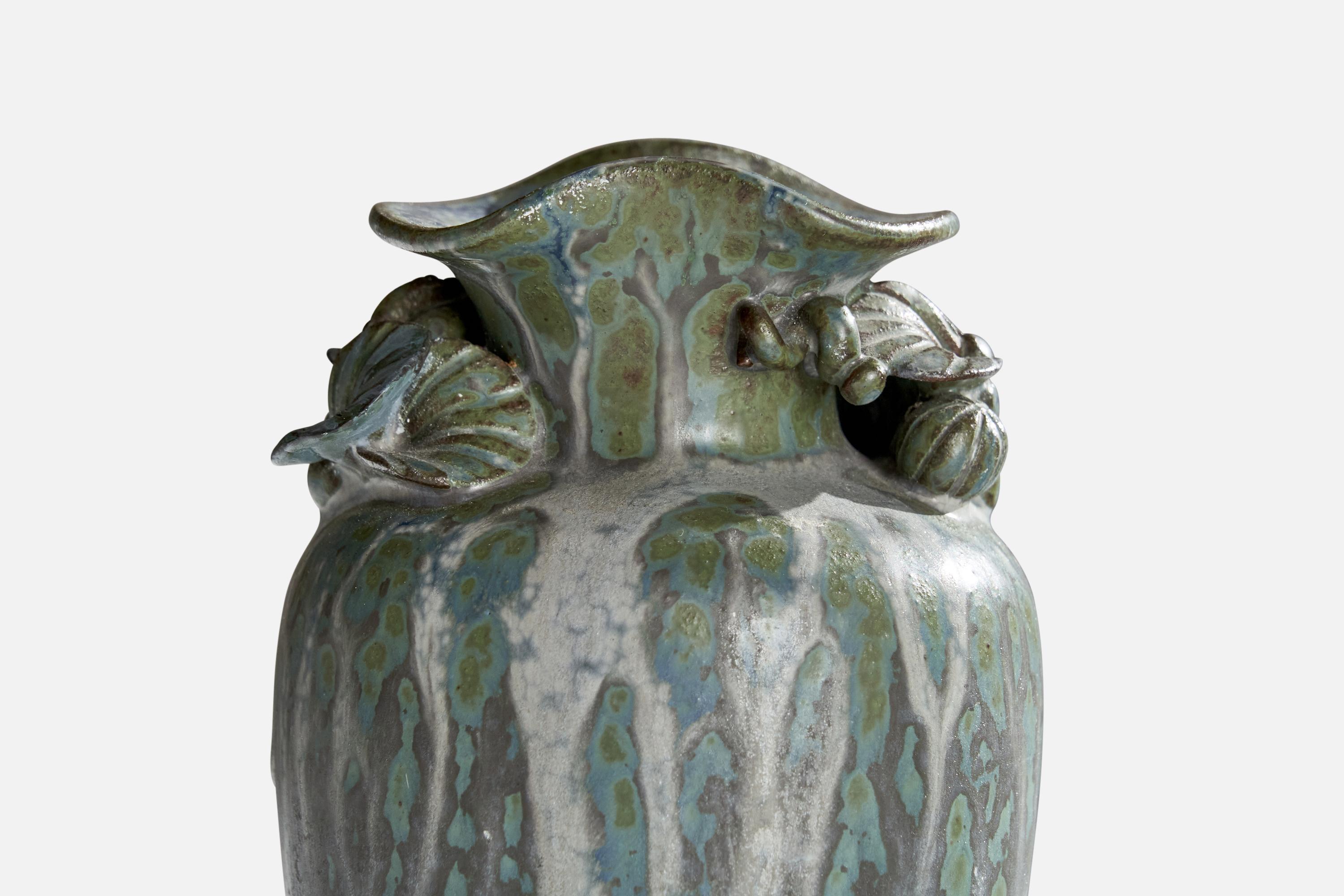 Grès porcellanato Arne Bang, Vaso, Gres, Danimarca, anni '30