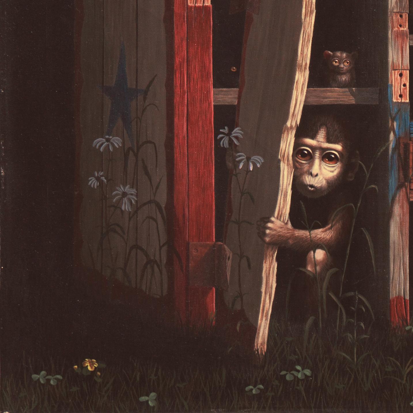 „Ein interessantes Objekt“, Manhattan, Smithsonian, Hard-Edge-Fotorealismus, Öl (Schwarz), Animal Painting, von Arne Besser