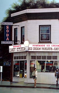 Bridgehampton, Photorealist Screenprint by Arne Besser