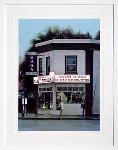 Bridgehampton, serigrafia fotorealista di Arne Besser