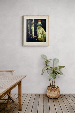 Triada circense 1981 Serigrafía firmada por Arne Besser