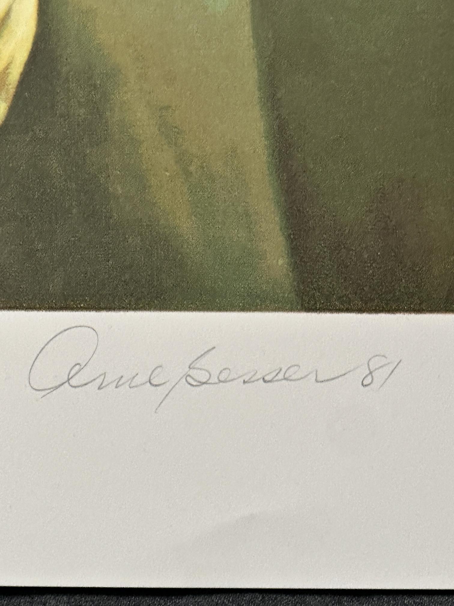 Circus Triad 1981 Signed Screen Print by Arne Besser For Sale 3