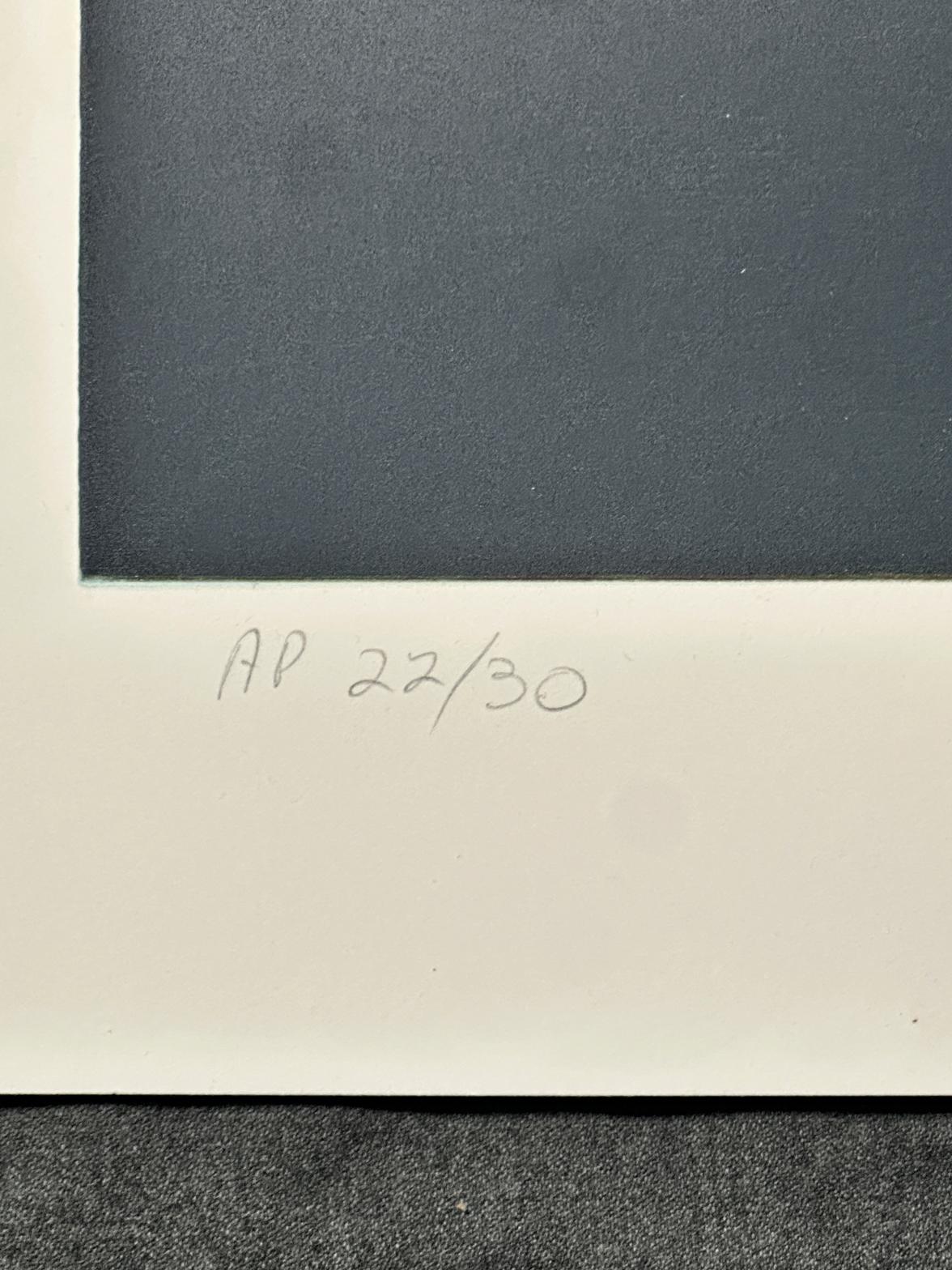 Circus Triad 1981 Signed Screen Print by Arne Besser For Sale 4