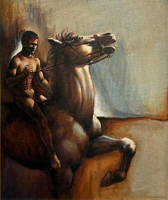 Arne Charles BESSER 1970s American Realist Gay Interest Male Nude