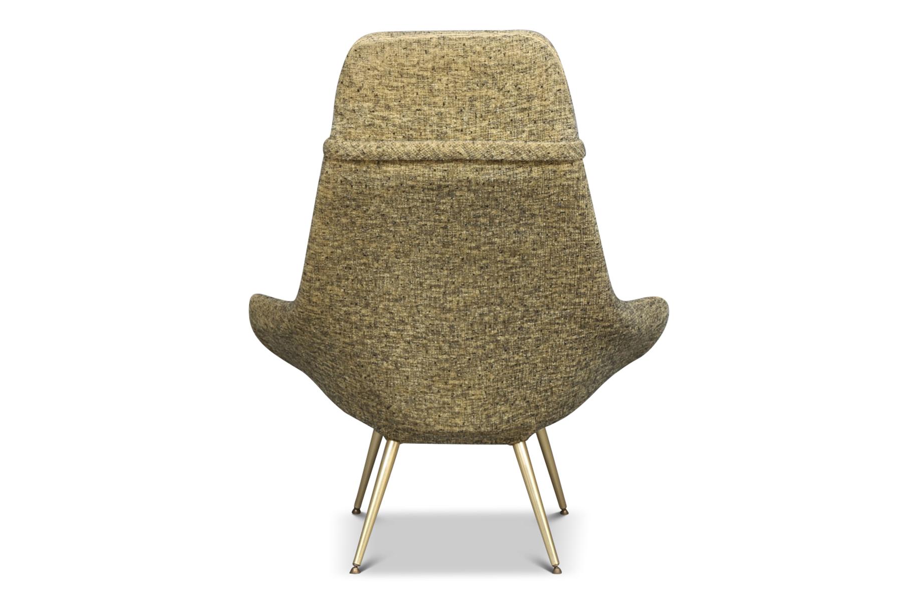 Mid-Century Modern Arne Dahlén Highback Lounge Chair For Sale
