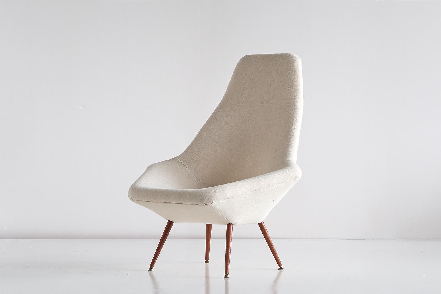 Arne Dahlén Lounge Chair, Dahléns Dalums Fåtöljindustri, Sweden, 1960s 2