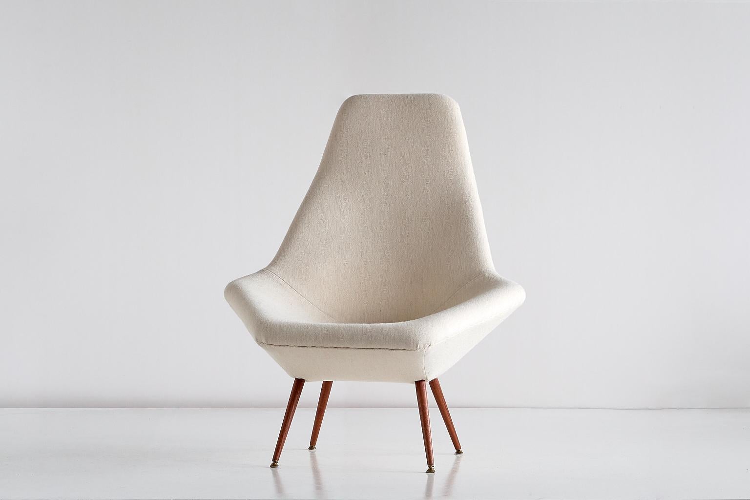 Arne Dahlén Lounge Chair, Dahléns Dalums Fåtöljindustri, Sweden, 1960s 3