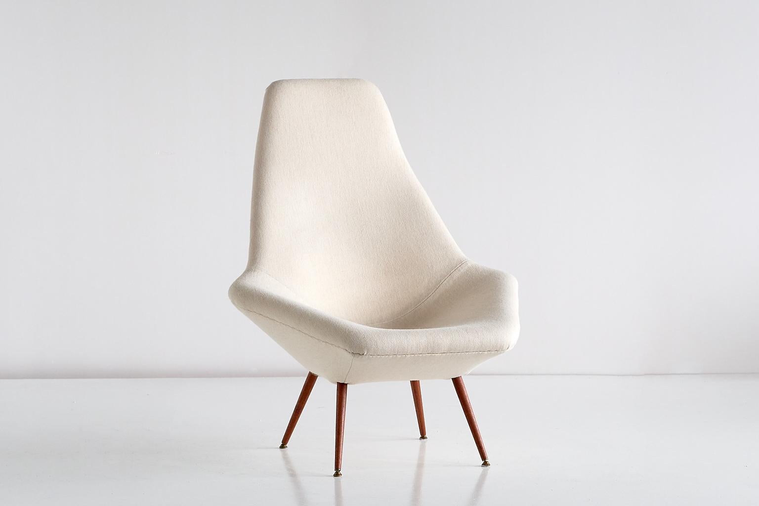 Arne Dahlén Lounge Chair, Dahléns Dalums Fåtöljindustri, Sweden, 1960s 4