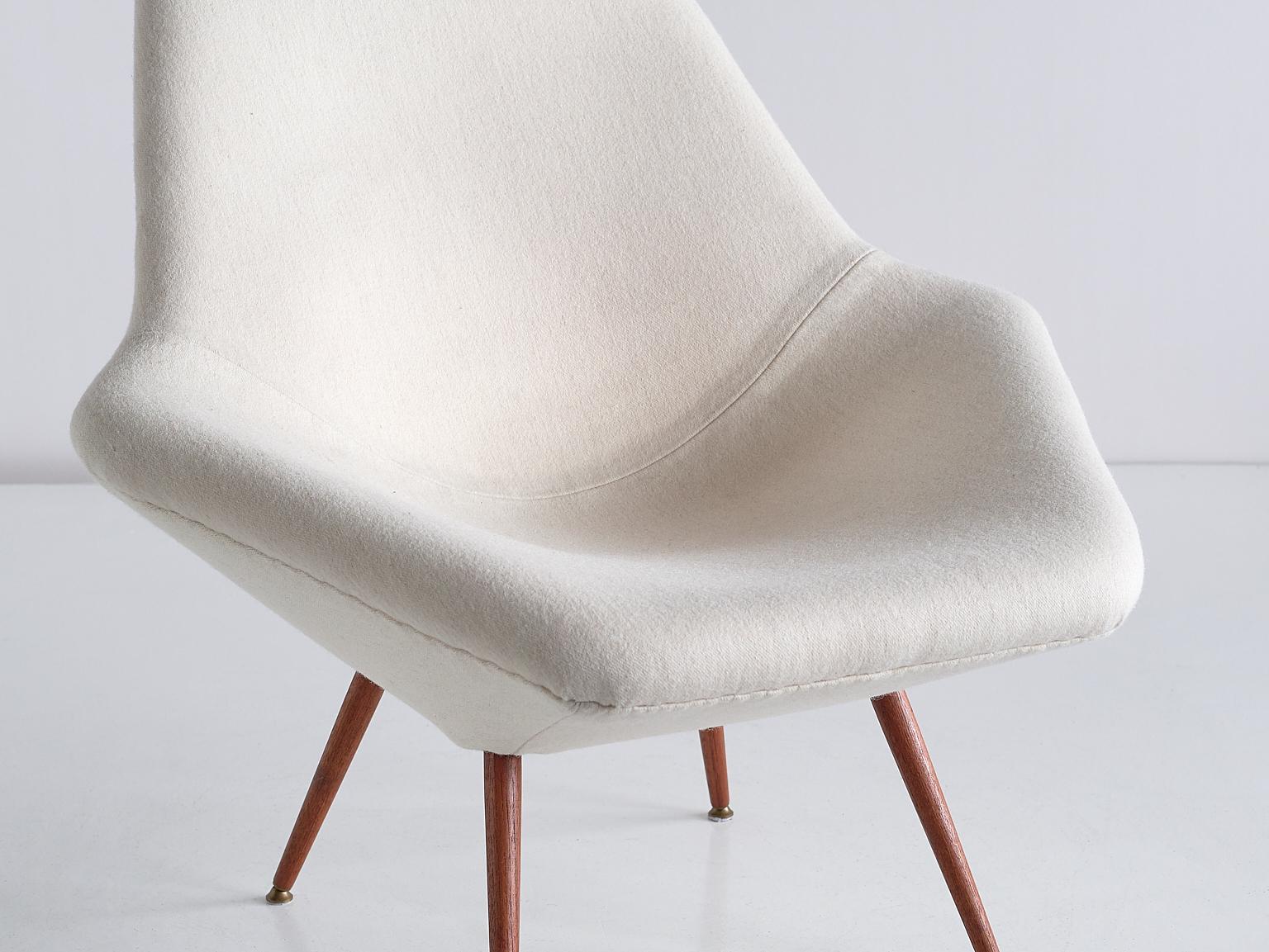 Swedish Arne Dahlén Lounge Chair, Dahléns Dalums Fåtöljindustri, Sweden, 1960s