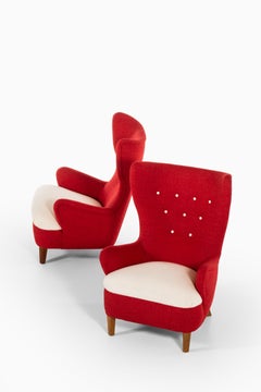 Arne Färnrot Easy Chairs Produced in Sweden