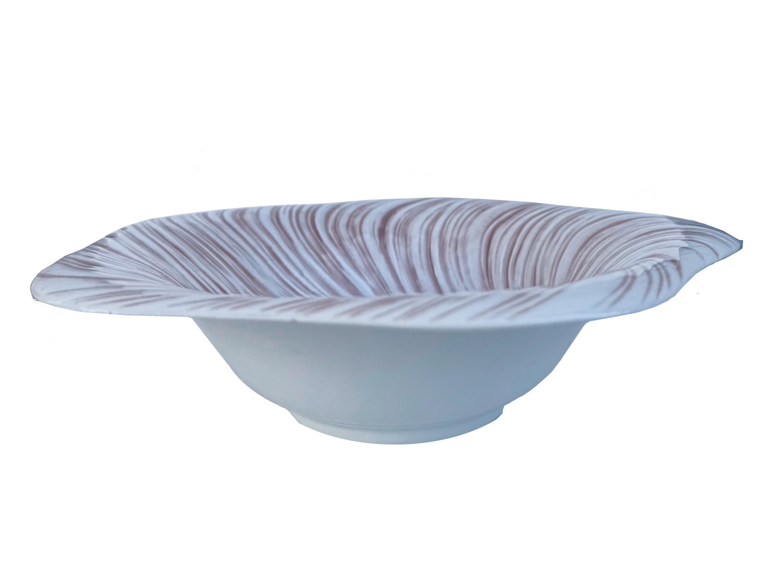 Arne Griegst Konkylie Rosa Teller Nr. 14173, für Royal Copenhagen, 1974-1978 (Skandinavische Moderne) im Angebot