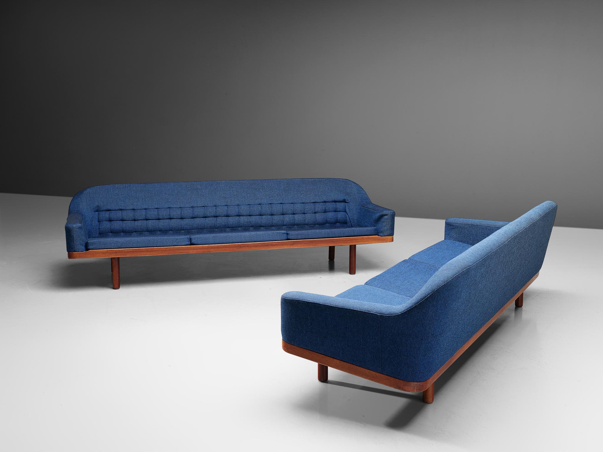 Arne Halvorsen Sofa Model 2010 in Teak and Upholstery 5