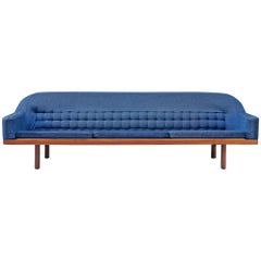 Arne Halvorsen Sofa Model 2010 in Teak and Upholstery