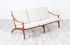 Arne Hovmand-Olsen 3-Sear Teak Sofa for Mogens Kold