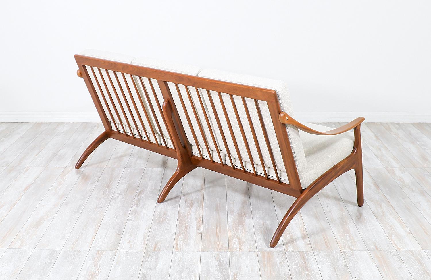 Danish Arne Hovmand-Olsen 3-Sear Teak Sofa for Mogens Kold