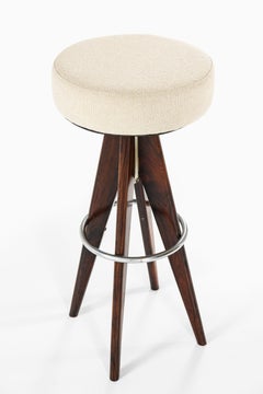 Arne Hovmand-Olsen Bar Stools Produced in Denmark