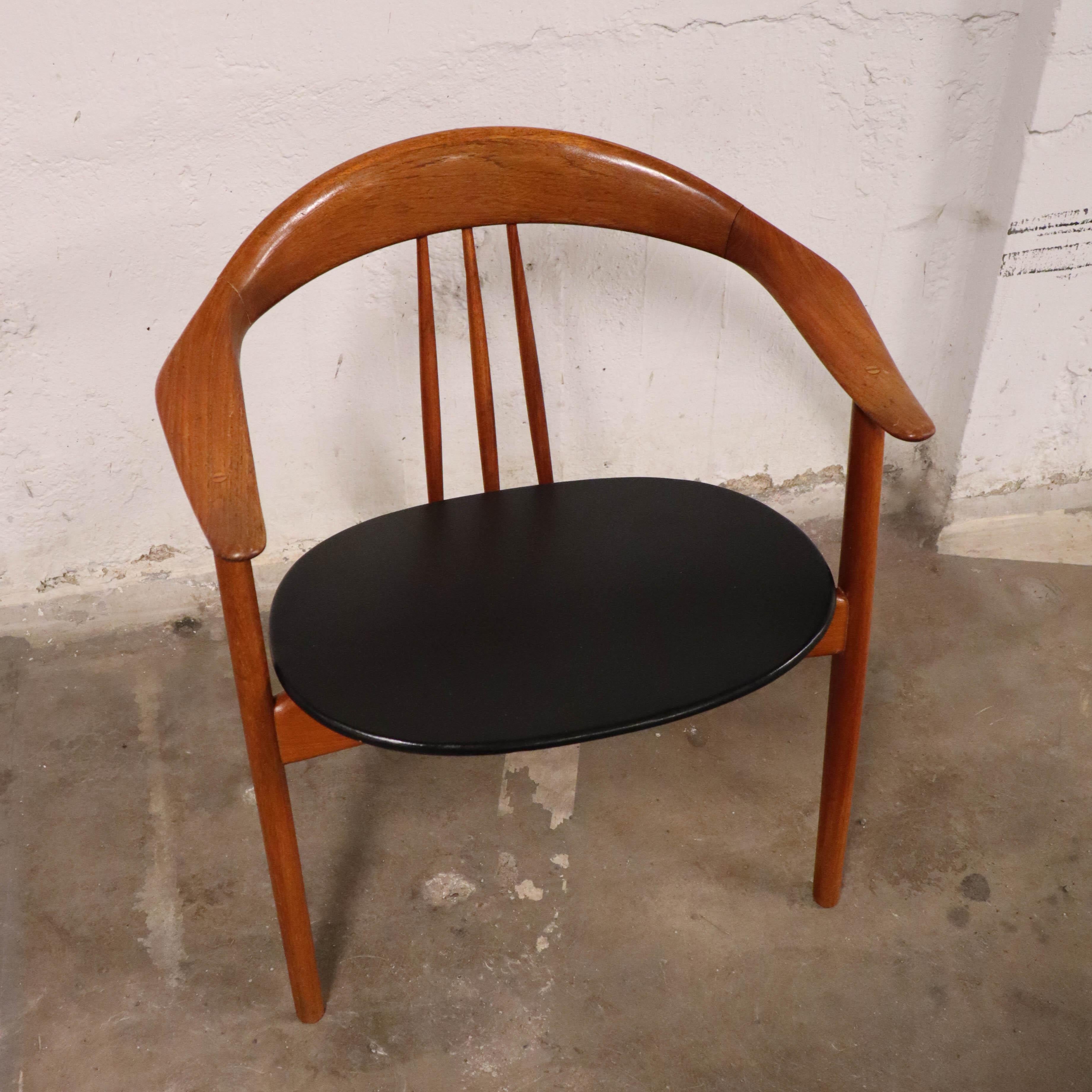Arne Hovmand-Olsen, Chair Model 408, Mogens Kold Møbelfabrik In Fair Condition For Sale In Stockholm, SE