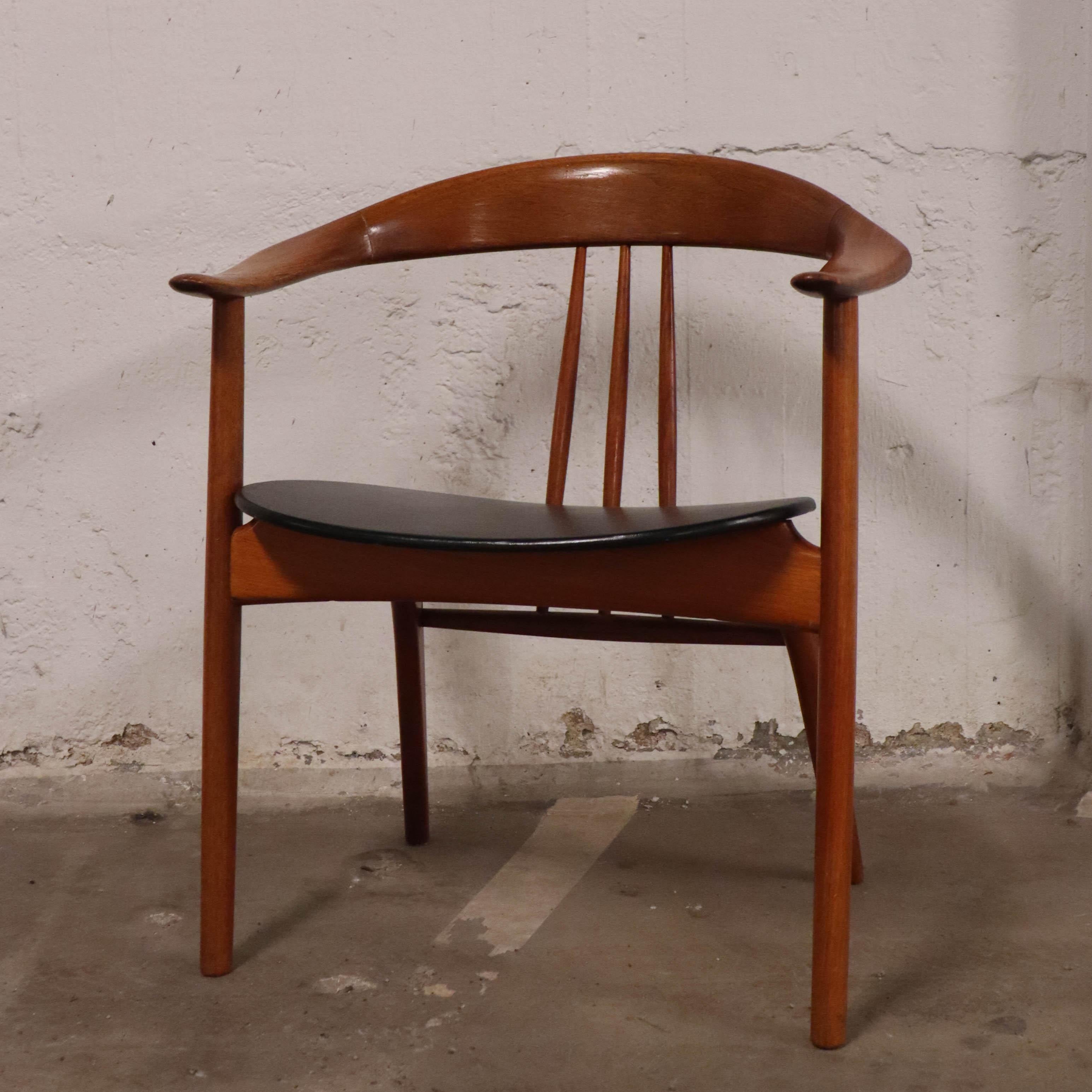Arne Hovmand-Olsen, Chair Model 408, Mogens Kold Møbelfabrik For Sale 1