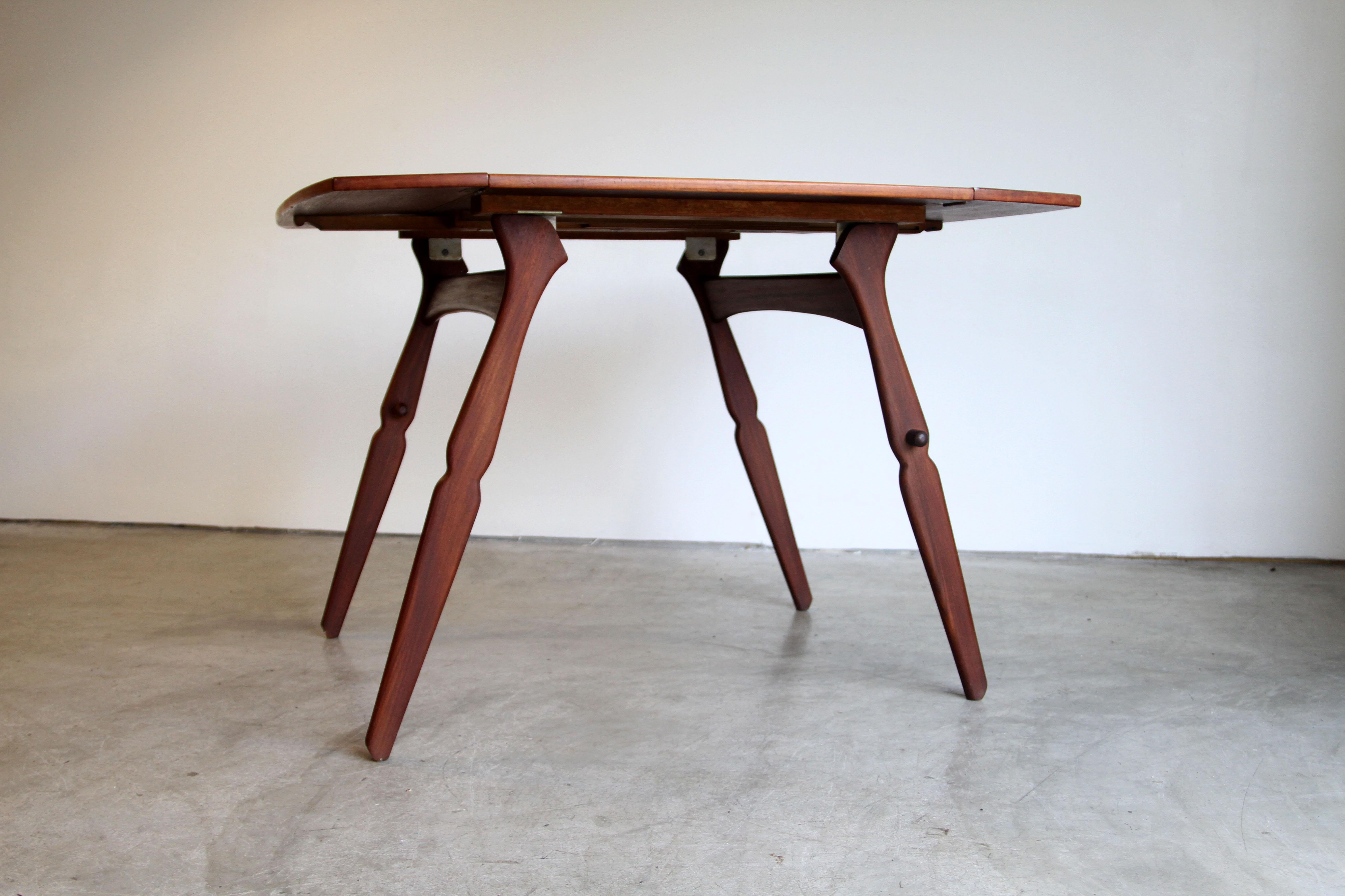 Walnut Arne Hovmand-Olsen Convertible Table Coffee and Dining