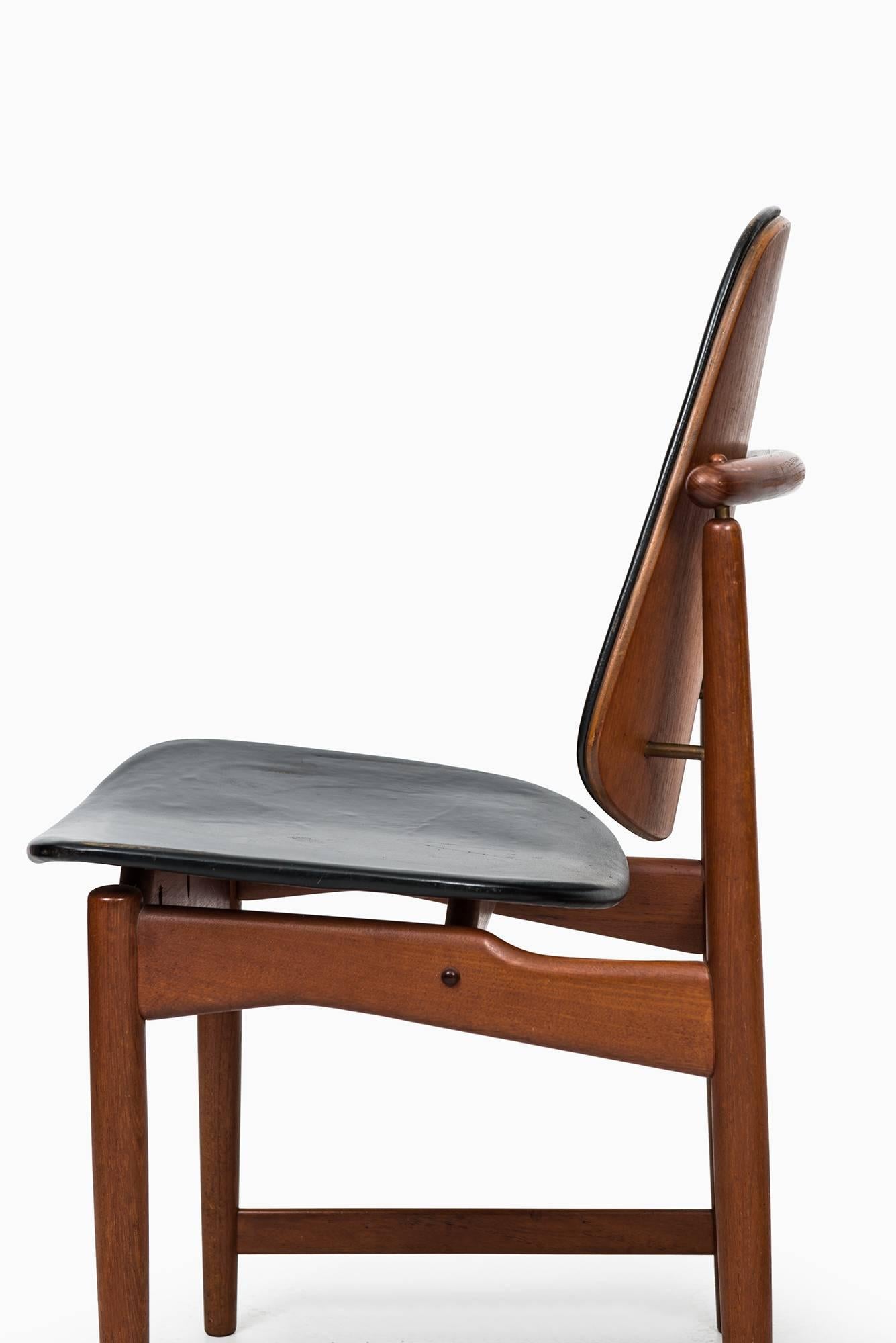 Mid-20th Century Arne Hovmand-Olsen Dining Chairs by Onsild Møbelfabrik in Denmark