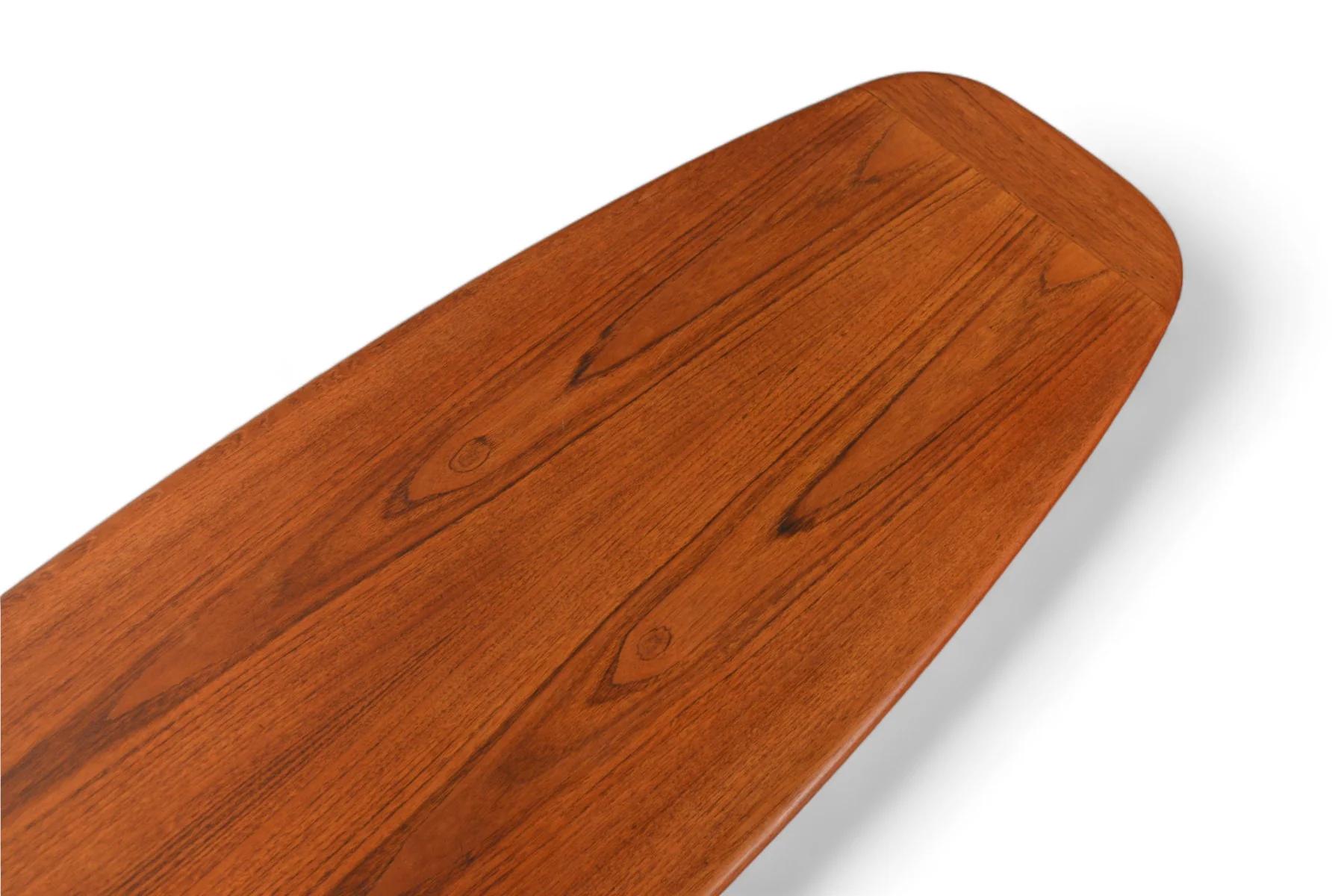 Table basse flottante en teck Arne Hovmand-Olsen Bon état - En vente à Berkeley, CA