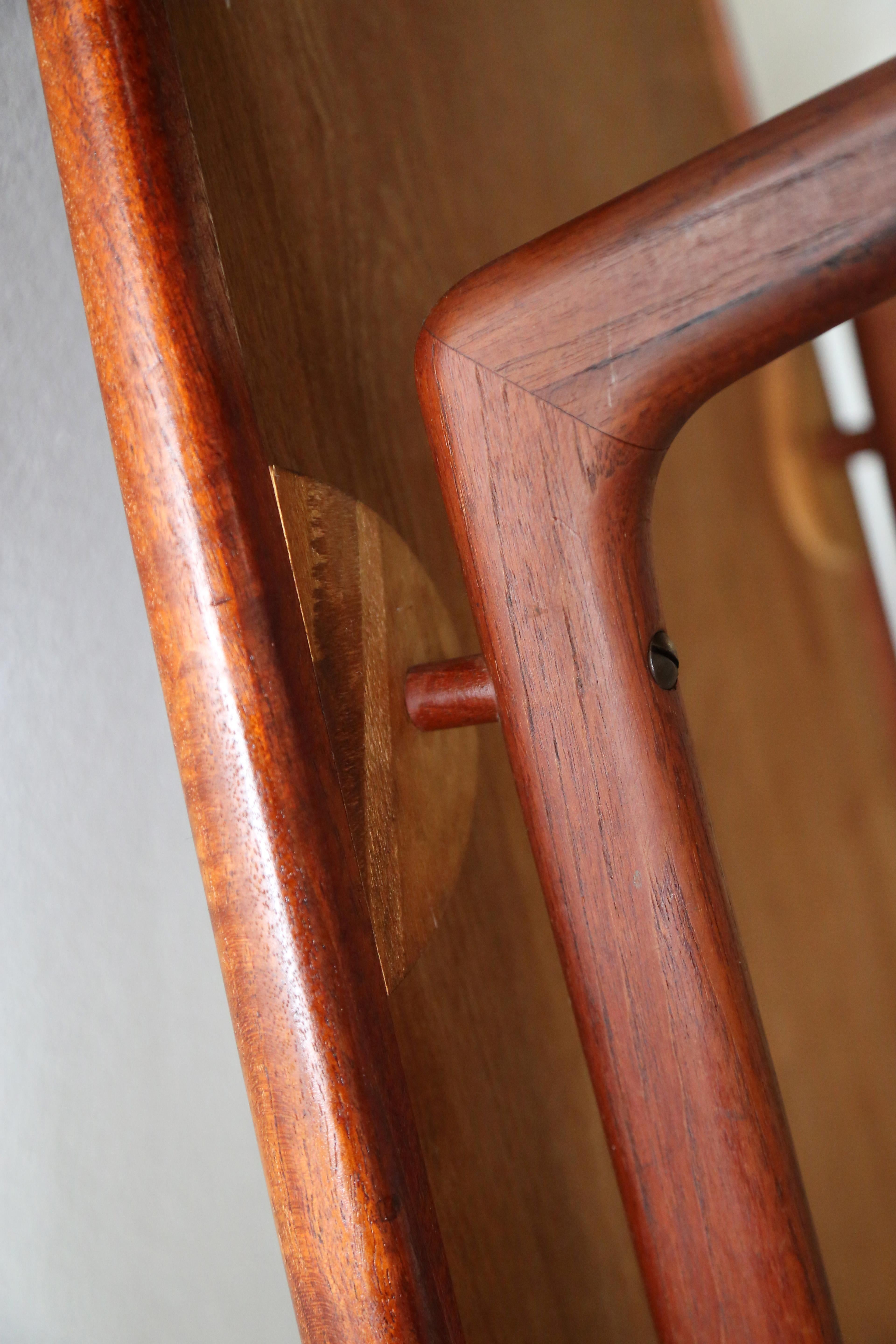 Arne Hovmand Olsen for Mogens Koch Teak Surfboard Coffee Table 2