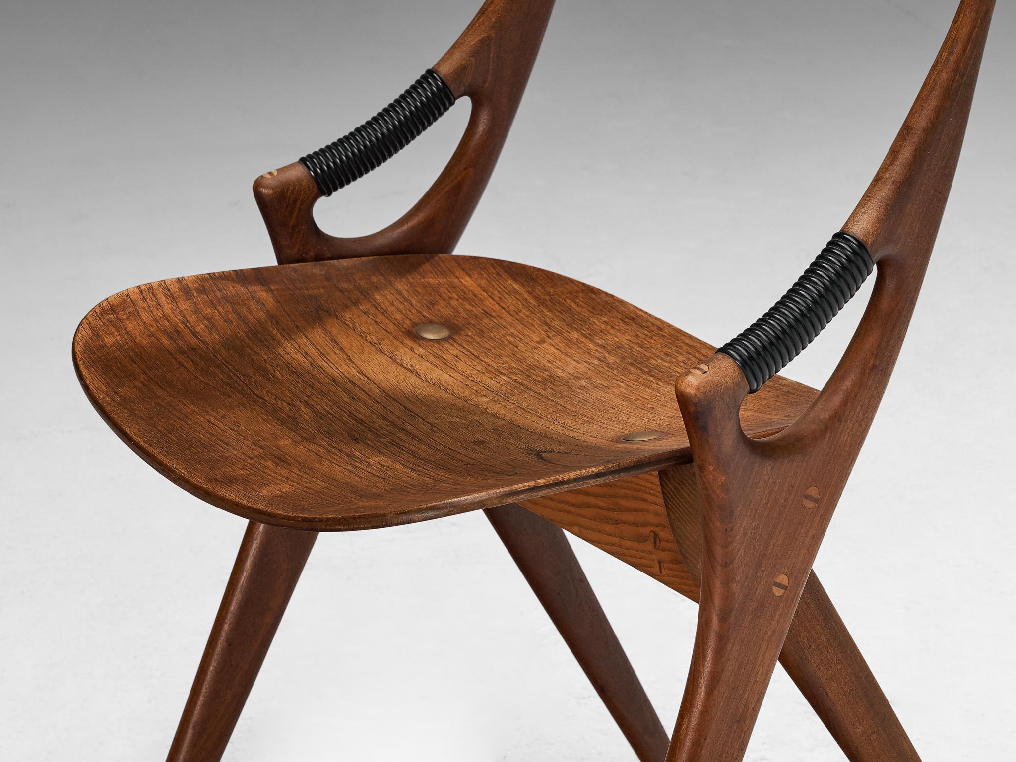 Mid-20th Century Arne Hovmand-Olsen for Mogens Kold Chair in Mahogany For Sale