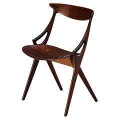 Vintage Arne Hovmand-Olsen for Mogens Kold Chair in Mahogany 