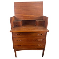 Commode / bureau en teck de Arne Hovmand-Olsen pour Mogens Kold, Danemark