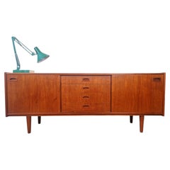 Arne Hovmand Olsen for Mogens Møbel Vintage Mid Century Solid Teak Sideboard