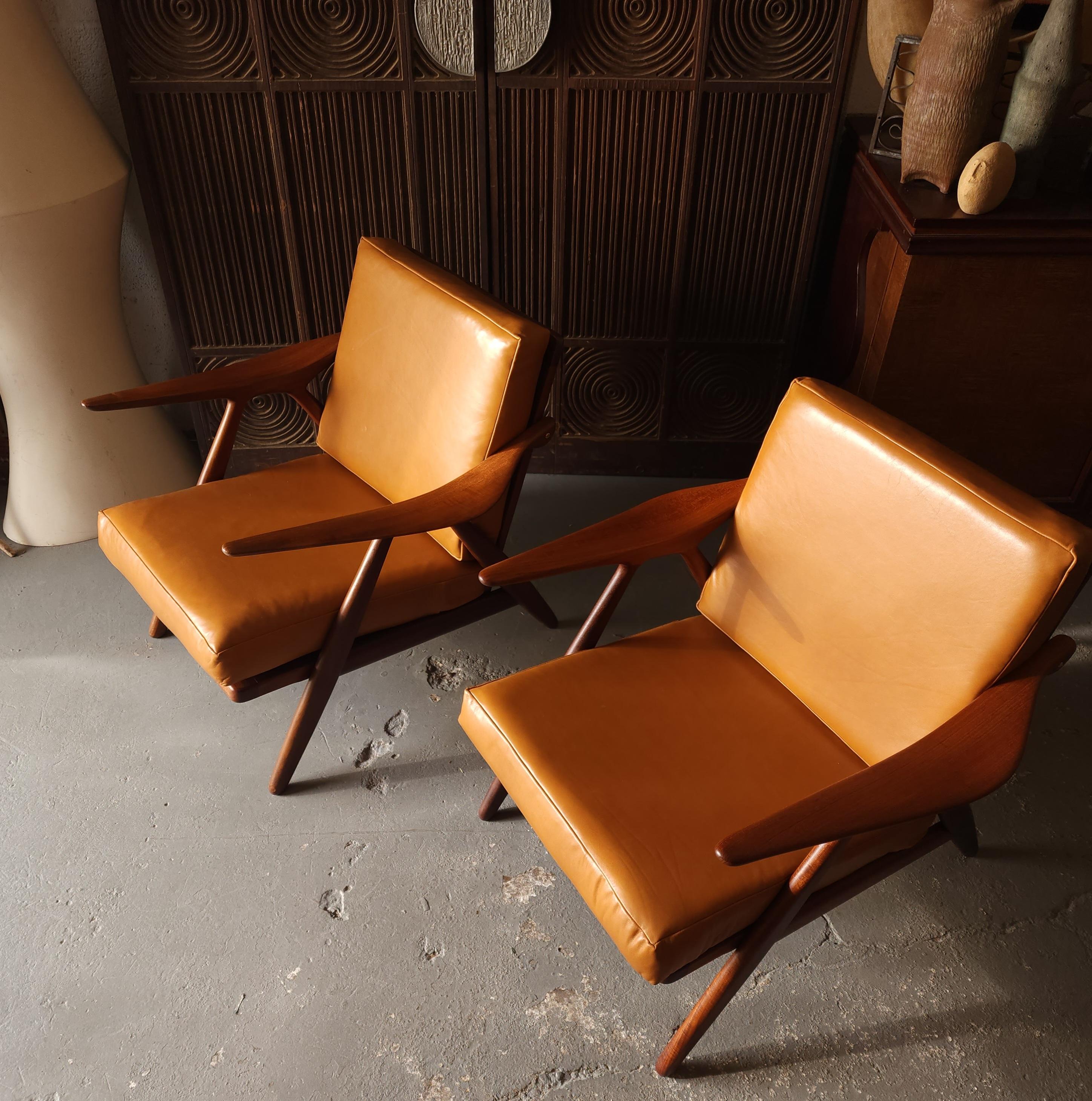 Arne Hovmand Olsen Lounge Chairs For Sale 3