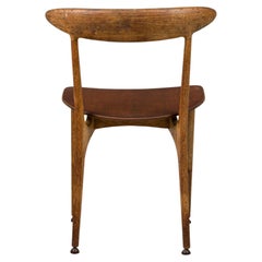 Chaise de salle à manger danoise du milieu du siècle dernier de Arne Hovmand-Olsen