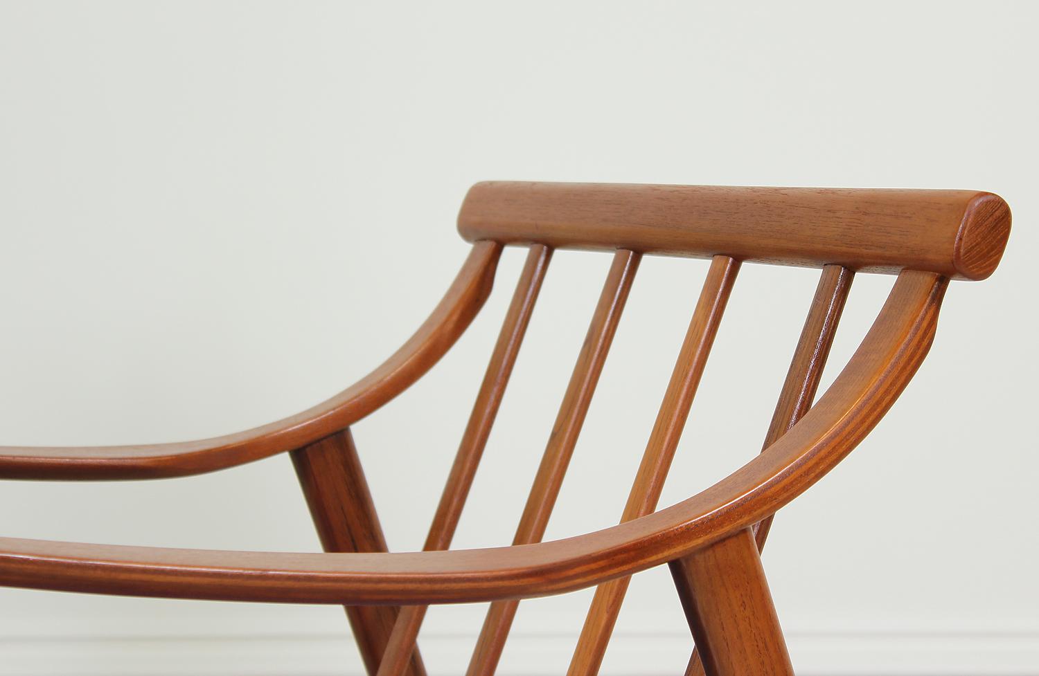 Arne Hovmand-Olsen Modell MK-119 Lounge Chair für Mogens Kold (Mitte des 20. Jahrhunderts)