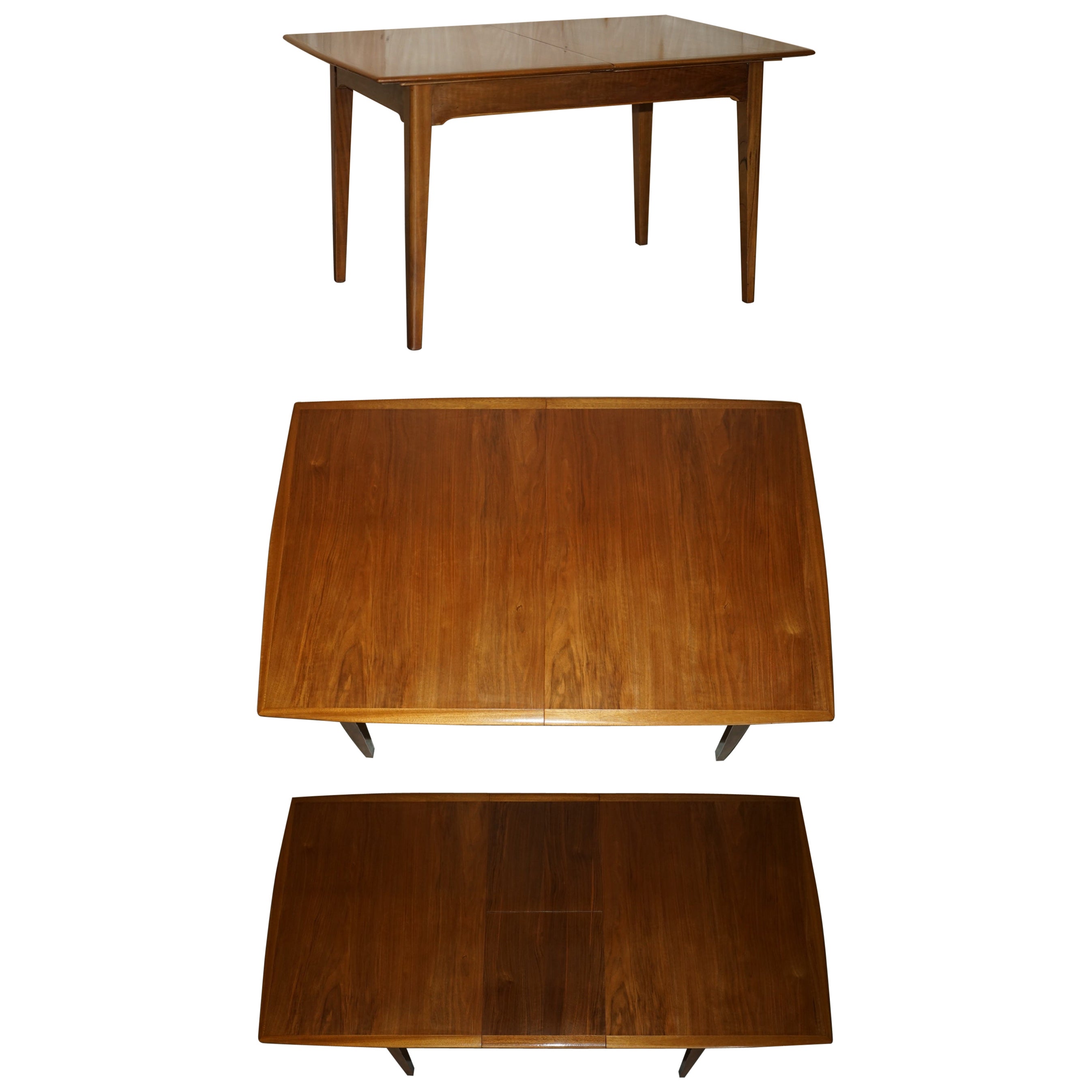 ARNE HOVMAND-OLSEN MOGEN KOLD FULLY RESTORED EXTENDING MiD CENTURY DINING TABLE