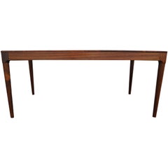 Arne Hovmand-Olsen Mogens Kold Rosewood Danish Extension Table Dining Table