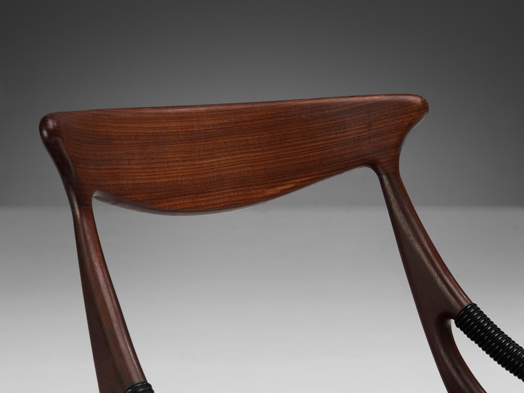 Arne Hovmand-Olsen Pair of Dining Chairs in Teak For Sale 1
