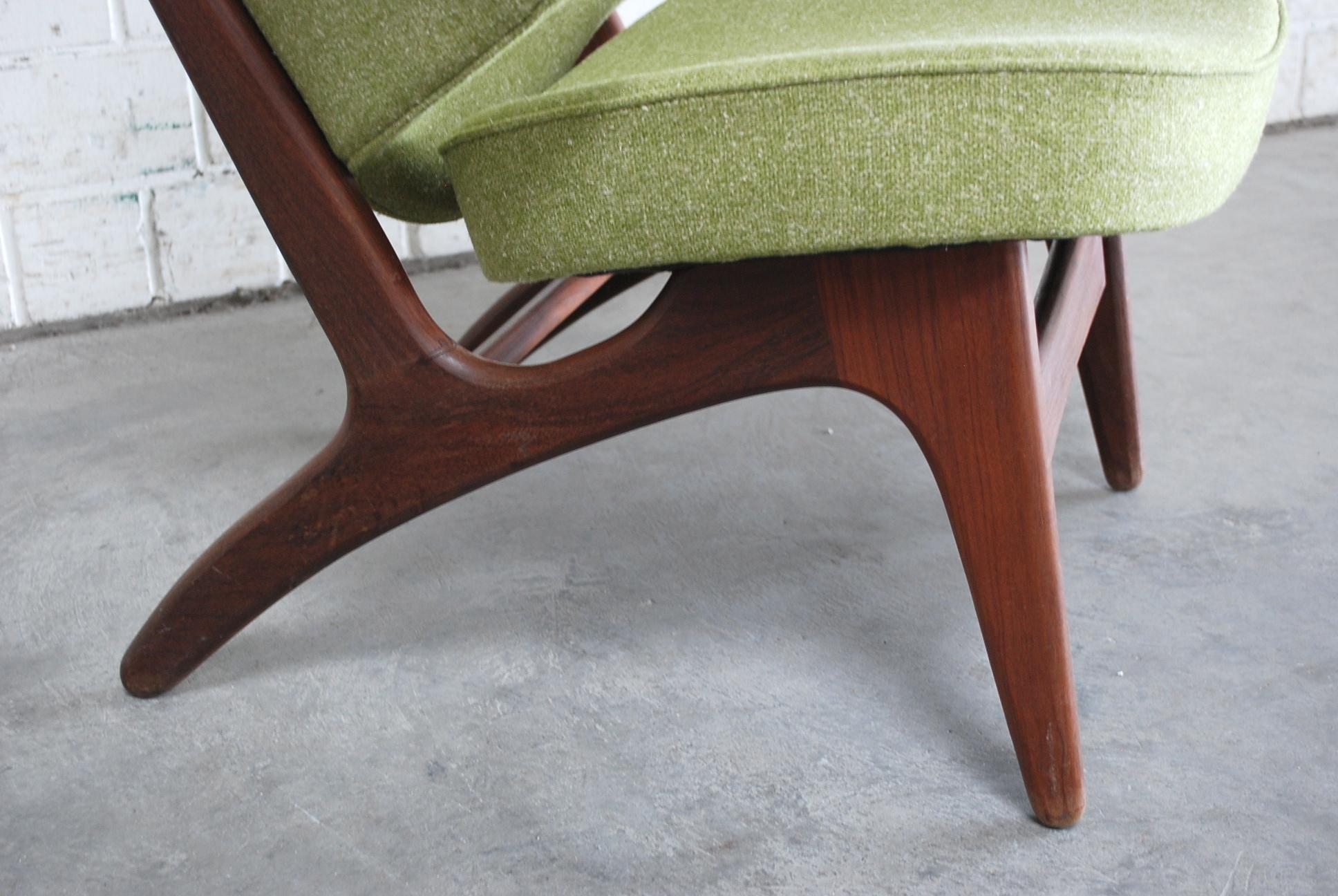 Paire de fauteuils de salon modèles 33 de Carl Edward Matthes, années 1960 en vente 8