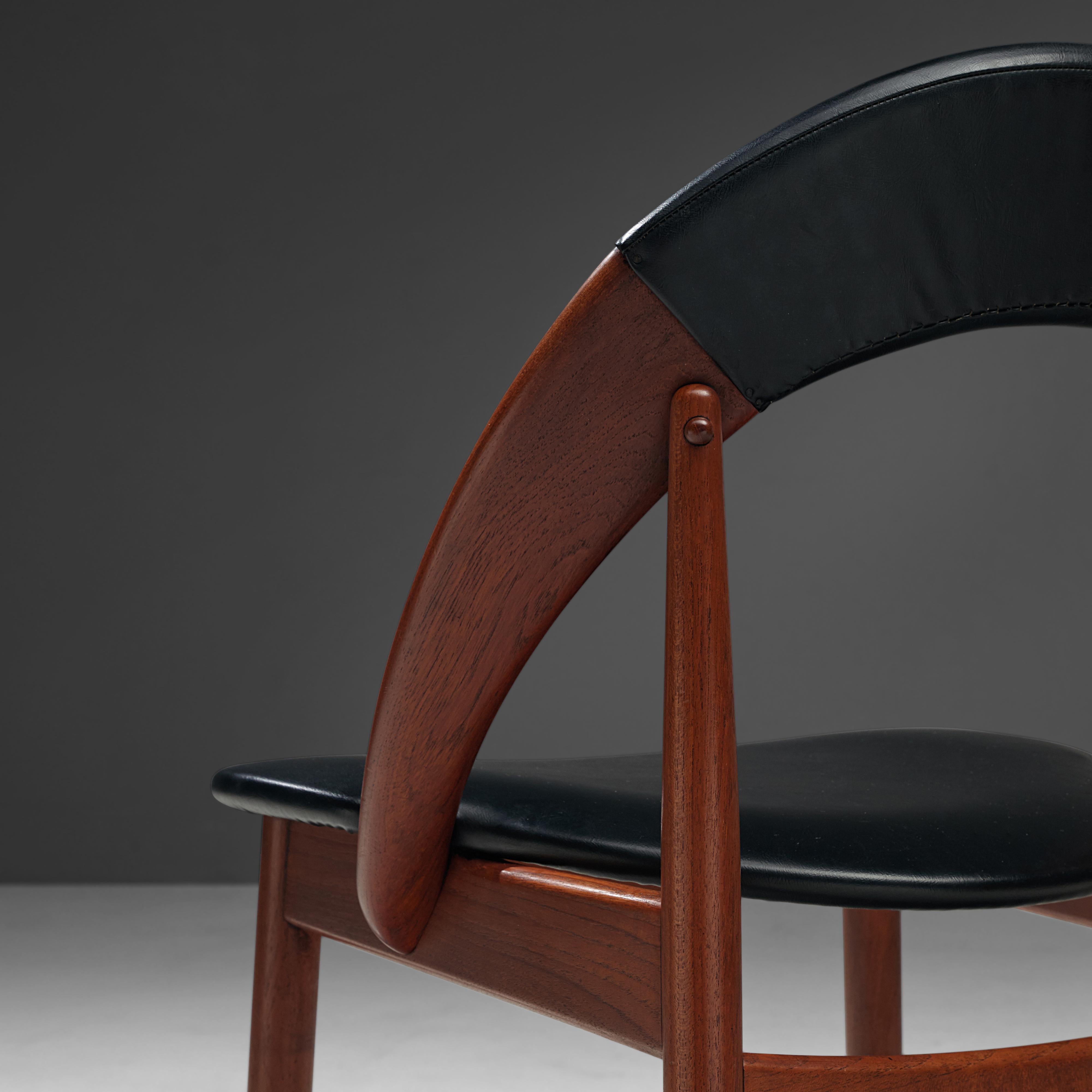 Arne Hovmand-Olsen Rare Set of Dining Chairs 3
