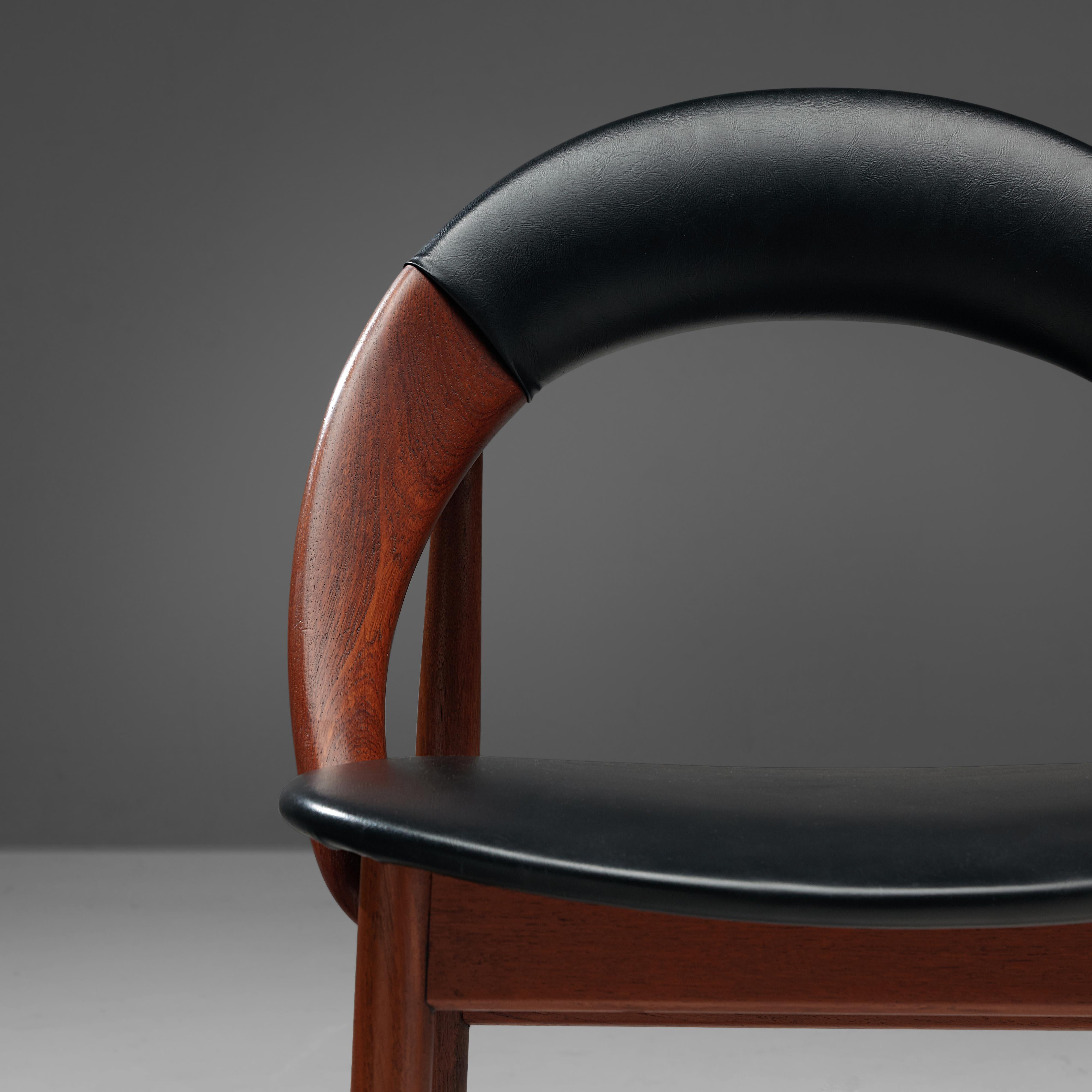 Arne Hovmand-Olsen Rare Set of Dining Chairs 4